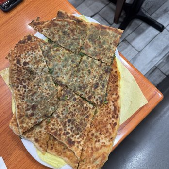 DeAfghanan Cuisine - Bolani (leek and squash) - Afghan Near Me - Fremont, California DeAfghanan Cuisine - Bolani (leek and squash) - Afghan Near Me - Fremont, California