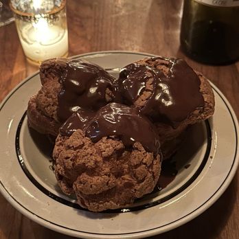 The Loyalist - Chocolate profiteroles - New American Near Me - Chicago, Illinois The Loyalist - Chocolate profiteroles - New American Near Me - Chicago, Illinois