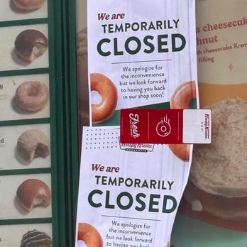 Krispy Kreme - CLOSED AS THEY SHOULD BE - Coffee & Tea Near Me - Jacksonville, Florida Krispy Kreme - CLOSED AS THEY SHOULD BE - Coffee & Tea Near Me - Jacksonville, Florida