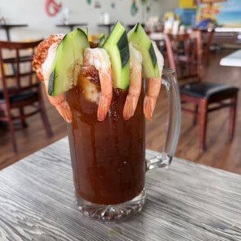 Vuelve A La Vida - Michelada con camarones - Seafood Near Me - Fort Myers, Florida Vuelve A La Vida - Michelada con camarones - Seafood Near Me - Fort Myers, Florida