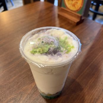 Tea Town - Halo-halo milkshake - Coffee & Tea Near Me - Plano, Texas