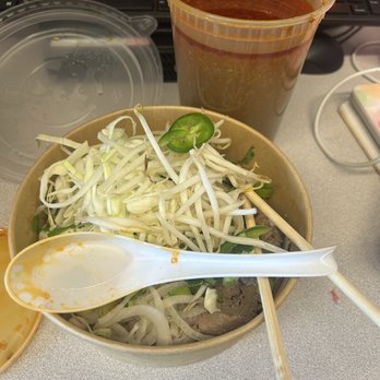 Pho District - P9. Spicy Beef Noodle Soup / Bun Bo Hue-Style - Vietnamese Near Me - College Park, Maryland Pho District - P9. Spicy Beef Noodle Soup / Bun Bo Hue-Style - Vietnamese Near Me - College Park, Maryland