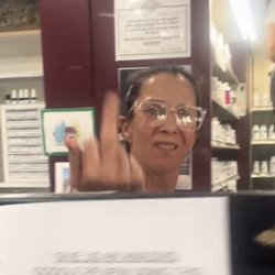 Santa Monica Homeopathic Pharmacy - The employee that flipped her off.