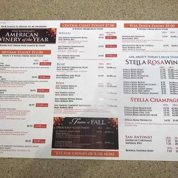San Antonio Winery - 11/25/18 - Wineries Near Me - Paso Robles, California