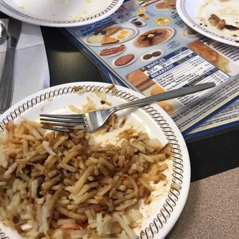 Waffle House - Hash browns with A1 & hot sauce. - Breakfast & Brunch Near Me - Harvey, Louisiana Waffle House - Hash browns with A1 & hot sauce. - Breakfast & Brunch Near Me - Harvey, Louisiana
