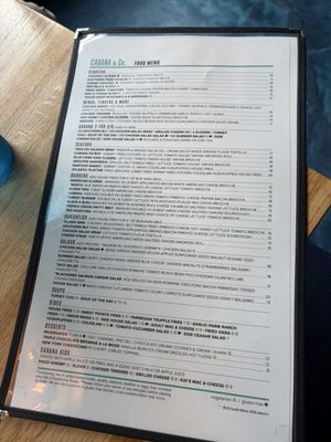 Menu photo 2 Cabana & Co Johns Island, SC Menu photo 2 Cabana & Co Johns Island, SC