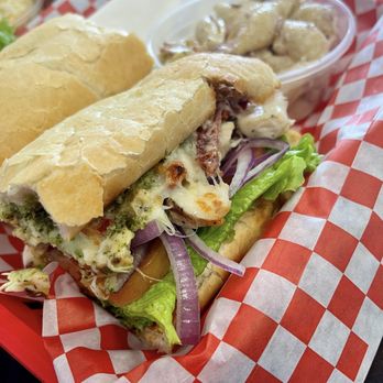 TUPS Sandwiches - 2. Lorenzo Pesto Chicken Sub - Sandwiches Near Me - Las Vegas, Nevada