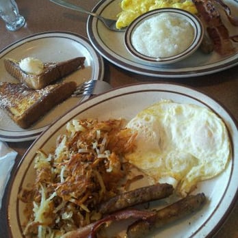 Denny's - Grand slam slugger and French Toast Brekkie = $15! - American Near Me - Fresno, California