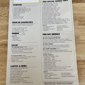 Pho Day - Menu - Vietnamese Near Me - San Francisco, California Pho Day - Menu - Vietnamese Near Me - San Francisco, California