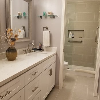 Desantis Renovation Solutions - After vanity with new pocket door - General Contractors Near Me - San Diego, California Desantis Renovation Solutions - After vanity with new pocket door - General Contractors Near Me - San Diego, California