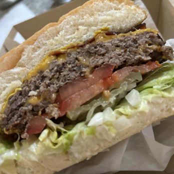 Pappas Bar-B-Q - The off-the-menu burger is a go to.... Really good! - Barbeque Near Me - Conroe, Texas