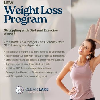 Clear Lake Medical Spa - Looking to jump start your weight loss before the holidays? Give us a call today. - Medical Spas Near Me - Webster, Texas Clear Lake Medical Spa - Looking to jump start your weight loss before the holidays? Give us a call today. - Medical Spas Near Me - Webster, Texas