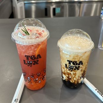 Tealux® Cafe - Heart on Fire Brown Sugar Fresh Milk - Bubble Tea Near Me - Norfolk, Virginia