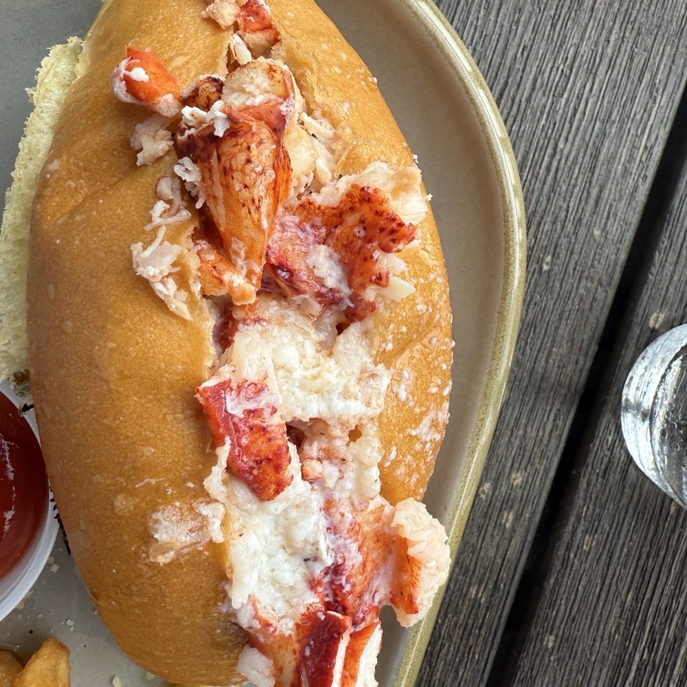 Lobster roll was small and meh Lobster roll was small and meh