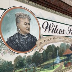 Westerly Library and Wilcox Park - The park's founder