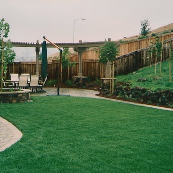 Larson Landscape - a view of a back yard - Landscaping Near Me - San Jose, California Larson Landscape - a view of a back yard - Landscaping Near Me - San Jose, California