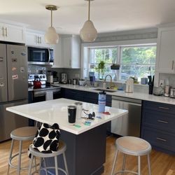 Cape & Island Kitchens - Former exam room--gorgeous kitchen now