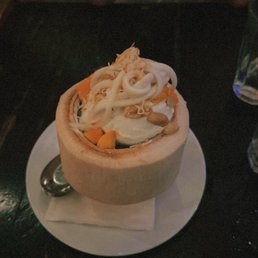 coconut sorbet coconut sorbet