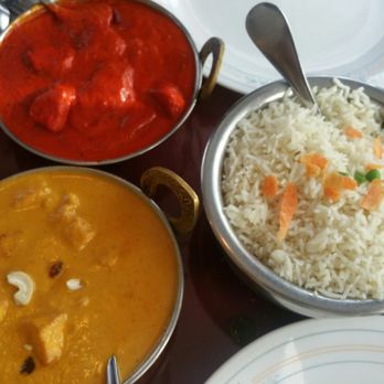 Royal Southern Kitchen - Chicken Makhani (top) & Shahi Paneer with Basmati rice! - Indian Near Me - Winter Park, Florida Royal Southern Kitchen - Chicken Makhani (top) & Shahi Paneer with Basmati rice! - Indian Near Me - Winter Park, Florida