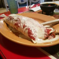 La Fiesta Mexican Restaurant - Burrito california.
