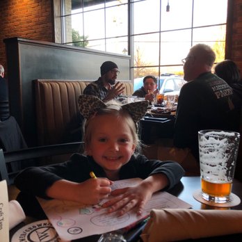 The Whiskey Kitchen - Happy girl, ready for a burger - Gastropubs Near Me - Virginia Beach, Virginia The Whiskey Kitchen - Happy girl, ready for a burger - Gastropubs Near Me - Virginia Beach, Virginia