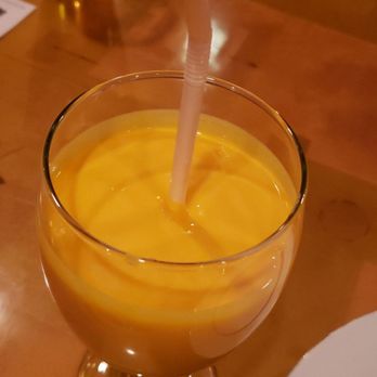 Chulo Restaurant & Bar - Mango lassi, very thick - Himalayan/Nepalese Near Me - Watertown, Massachusetts