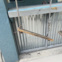 a broken window a broken window