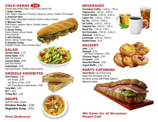 Menu photo 2 Stop & Enjoy Restaurant Deli Queens, NY