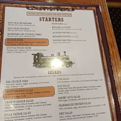 Depot Restaurant & Casino - Good salad choices.  Only place in town that has this selection.
