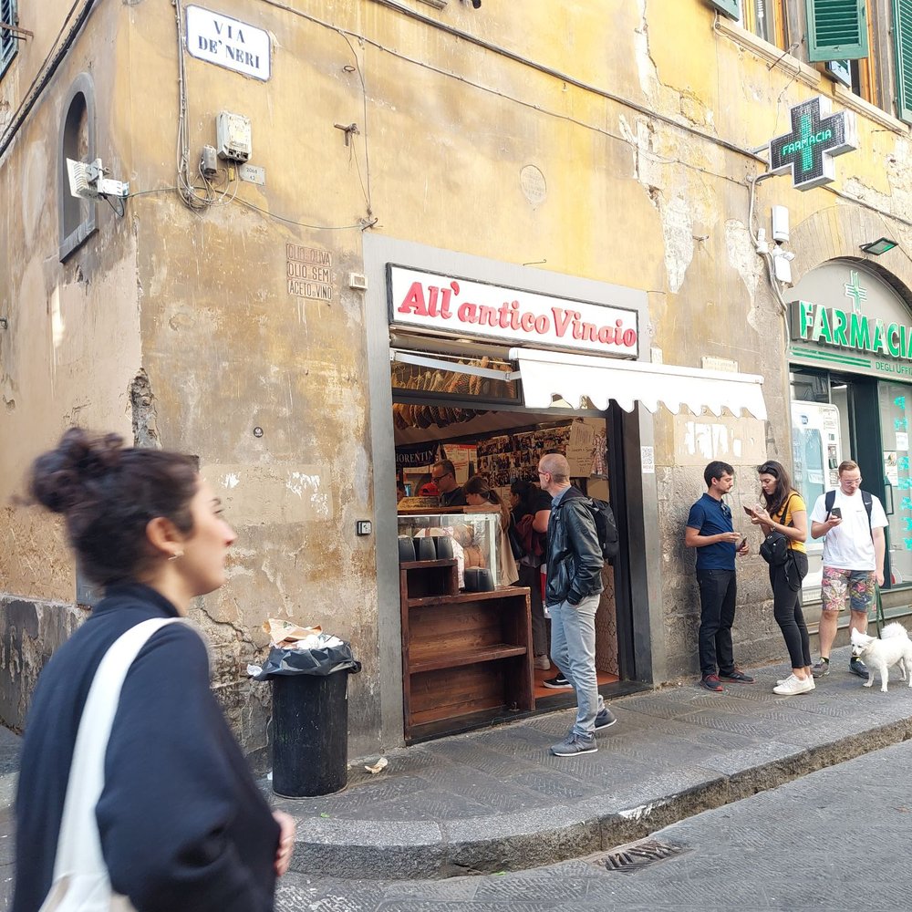 All'Antico Vinaio - 4 shops on the same block across from each other - Sandwiches Near Me - Florence, FI