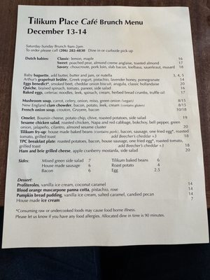 Menu photo 4 Tilikum Place Cafe Seattle, WA Menu photo 4 Tilikum Place Cafe Seattle, WA