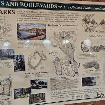 Volunteer Park - History display in the tower - Parks Near Me - Seattle, Washington