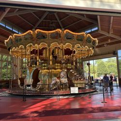 Village Park - Carousel along the walkway to concert venue - Cheap Trick 6/6/26