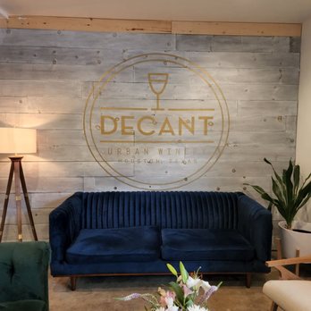 Decant Urban Winery - Sign - Wine Tasting Room Near Me - Houston, Texas Decant Urban Winery - Sign - Wine Tasting Room Near Me - Houston, Texas