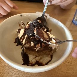 Peanut butter mousse