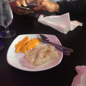 Thai Palace MD - Mango and Sticky Rice dessert - Thai Near Me - Waldorf, Maryland