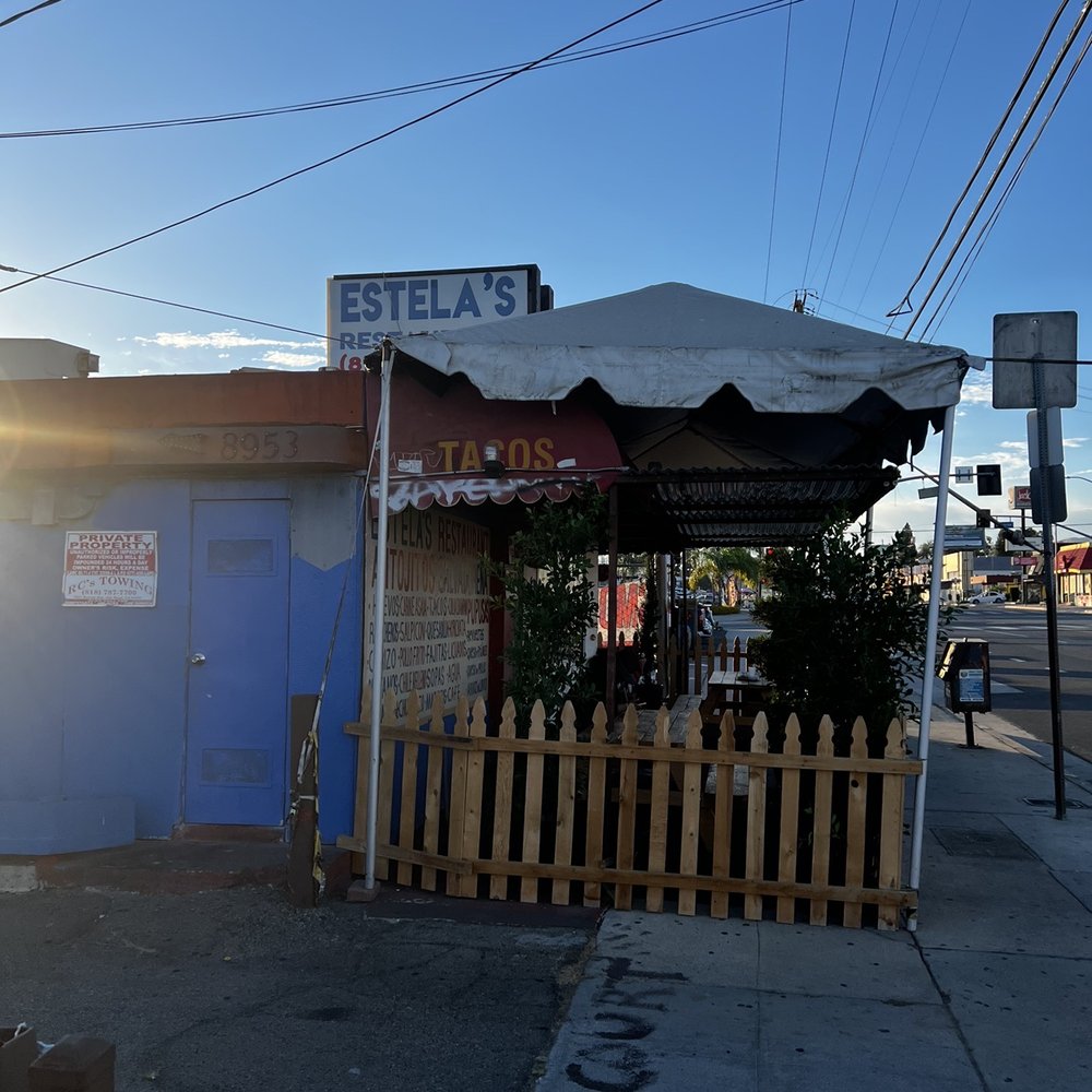 Estela's Restaurant - Outside restaurant - Salvadoran Near Me - Pacoima, California