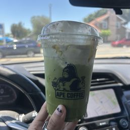 banana matcha banana matcha