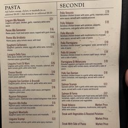 Trattoria Buon Gusto - Menu