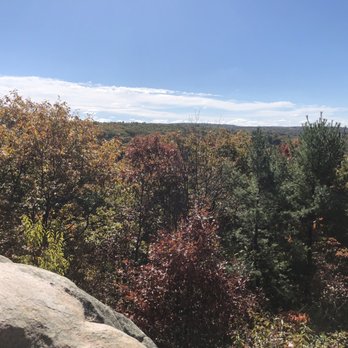 Campbell's Peaceful Valley Conservation Area - Beautiful views from overlook - Parks Near Me - Tolland, Connecticut