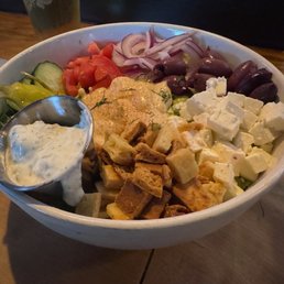 Mediterranean Bowl. (salad) Mediterranean Bowl. (salad)