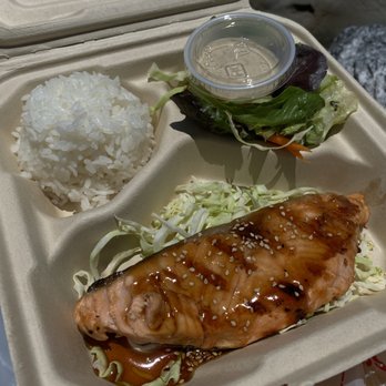 Sushi Totoro - Salmon Teriyaki - Japanese Near Me - Santa Cruz, California Sushi Totoro - Salmon Teriyaki - Japanese Near Me - Santa Cruz, California