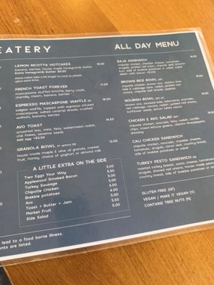 Menu photo 2 Everyday Eatery Irvine, CA Menu photo 2 Everyday Eatery Irvine, CA