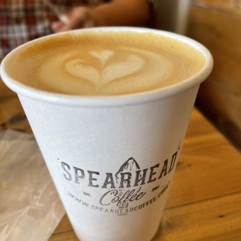 Spearhead Coffee - Vanilla latte with oat milk - Coffee & Tea Near Me - Paso Robles, California