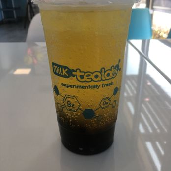 Milk Tea Lab - Passion Fruit Tonic w/ Honey Boba - Bubble Tea Near Me - San Jose, California Milk Tea Lab - Passion Fruit Tonic w/ Honey Boba - Bubble Tea Near Me - San Jose, California