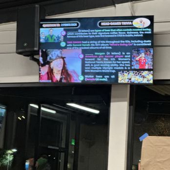 Barebottle Brewing - Walnut Creek - Very busy trivia board! - Breweries Near Me - Walnut Creek, California