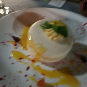 Sunset Monalisa - Best dessert!!!!!!!! Passion fruit mango sorbet in the middle - Mediterranean Near Me - Cabo San Lucas, BCS Sunset Monalisa - Best dessert!!!!!!!! Passion fruit mango sorbet in the middle - Mediterranean Near Me - Cabo San Lucas, BCS