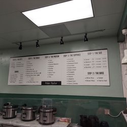 Poké Parlor - Menu as of 10/19/22