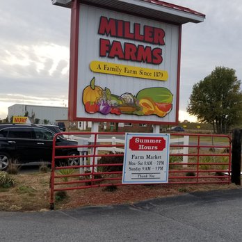 Miller Farms - Sign from the road - Farmers Market Near Me - Clinton, Maryland Miller Farms - Sign from the road - Farmers Market Near Me - Clinton, Maryland