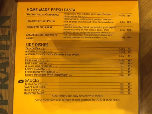 Menu photo 8 Potrefená Husa Hybernská Prague, PR Menu photo 8 Potrefená Husa Hybernská Prague, PR
